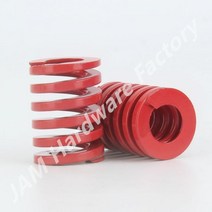 용수철스프링 불규칙한 단면 와이어 스프링 강한 TM 시리즈 중간 하중 압축 OD8mm L30-300mm326659, TM8-50(5 PCS), 1개