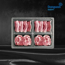 하프클럽 기타 한돈냉장 구이선물세트 1.6kg 삼겹살 400g2팩 목살 400g2팩, 순차출고