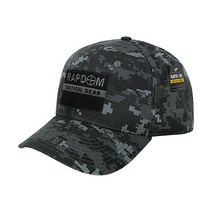 넷피엑스 라피드 도미넌스 오퍼레이터 RAPDOM 자수 캡 모자, 블랙