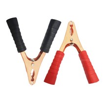 (주)승원전자 SAC_11 동클립 200A(적흑 2개발송) 점프선집게 어스집게 배터리 점프집게 동재질 악어클립