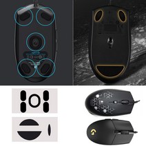 로지텍 마우스피트 논슬립발판G100 G102 G400 MX518, 02.로지텍 G102 마우스 피트