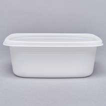 사각 밀폐 죽용기 일회용 플라스틱 용기, 죽용기(대) 920ML(50개), 50개, 1개입
