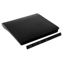 외부 DVD 드라이브 USB 3.0 휴대용 CD/DVD +/- 랩톱 CD 용 DVD 플레이어, 검은색
