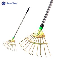 철갈퀴+스텐자루 120cm (갈고리 벌초 쇠스랑 낙엽청소 벌초용품 잔디 텃밭 호미)