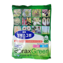 보락스그린 1kg 텃밭 붕소 붕사 석회 천연칼슘 비료 영양제