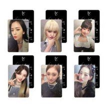 아이브 포토카드 IVE 포카 굿즈 6장 Set 세트 로모 Lomo 카드 컬러, OSS23056XK1