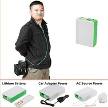 가정용산소발생기 휴대용 산소발생기 가정용 산소방리튬/리튬 배터리 산소 집중 장치 DC12V 휴대용 여행 자, [01] 제비꽃