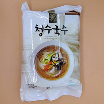 청수 국수중면 2.5kg 회국수 김수미검은콩국수 간장국수 두부국수, 1개