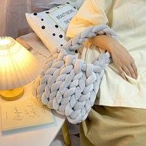 벨벳자이언트얀 자이언트얀가방 자이언트얀벨벳 벨벳 소재 패브릭얀 500g 1kg, 라이트그레이, 1개