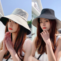 다온마켓 양면 사용가능 넓은챙 벙거지 버킷햇