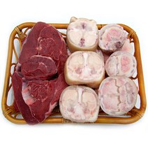 해피아 한우 선물세트 우족세트 6kg(우족4kg+사태2kg) 소고기 안동한우, 1세트
