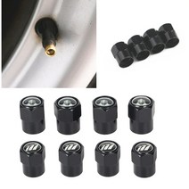 자동차 휠 타이어 에어 밸브 캡 스템 커버 Opel Kia Vw Lexus Hyundai Volvo Mazda 닛산 포드 스코다 시보레, [12] for Black Alfa Romeo