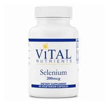 Vital Nutrients 바이탈뉴트리언츠 셀레늄 200mcg 90베지캡슐