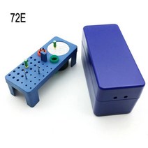 치과 오토 클레이브 엔도 박스 버 리머 및 구타페르카 포인트 용 72 홀 도구 1 개, 05 72E