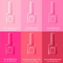 (2+1EVENT) 모스티브 MC (21-26) 반하다 핑크 반시럽젤 젤네일 6컬러 중 (쿨컬러), MC-22 라이트핑크
