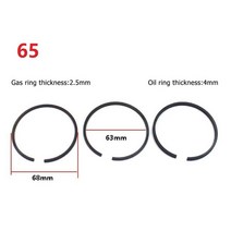 에어실린더 공압실린더 3pcs 42mm 47mm 48mm 51mm 52mm 65mm 링
