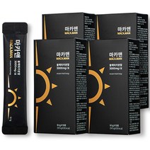 웰릿 마카맨 블랙마카 야관문 흑마늘 아연 엽산 셀레늄 분말 환 3000mg, 4개, 15포