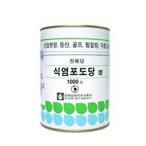 폭염 탈수 천혜당 식염포도당 1000정, 1개