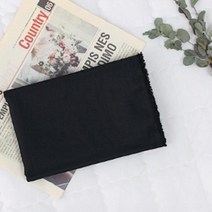 패브릭샵 대폭 폴리 방적사 샤틴 블랙드레스