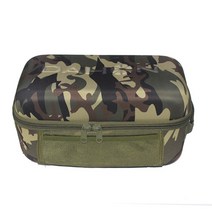 자전거 뒷좌석 짐가방 짐받이 미니 트렁크 부착식 휴대용 자전거 방수 가방, 하드케이스 카무플라주