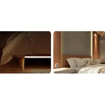 안방 아이방 침대 센서등 조명 무드등 홈데코 인테리어 여학생 여성 여자, 01-1. 원형 건전지형 화이트