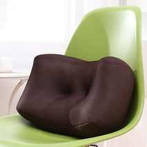 PGM1*^몰허리보호쿠션 지킴이 등쿠션 브라운 푹신한 사무실 편안한 사무용 의자 학생 등받이^*1췤pgm, a^^*옵션없슴