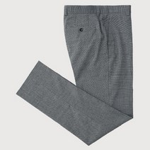 인디안 [봄 간절기 최저가] 고급 울혼방 매직후크 잔조직 노턱 캐주얼바지 MIBDLYS1411BC
