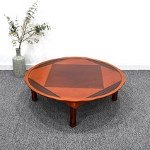 남원춘향공방 남원 접이식 밥상 교자상 원형상 사각상 찻상 다과상, 다이아 원형 90