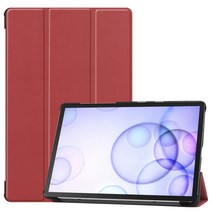 가성비 삼성 갤럭시 탭 S6 10.5 T860 에 대한 스탠드와 10 개/몫 책 스타일 Custer 울트라 얇은 스마트 가, 한개옵션1, 한개옵션0
