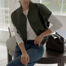 [조아맘] 이브 가오리 레더 조끼