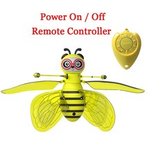 드론 액세서리 미니 드론 유도 손 꿀벌 UFO 장난감 선물 RC 헬리콥터 쿼드 콥터 요정 비행 공, 03 add RC Power Switch