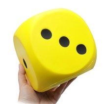 (TOY7)15000 소프트 주사위의 신 15cm 1개(낱개) 소프트 주사위 말랑주사위