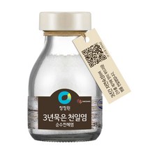 대상 청정원 3년묵은 천일염, 4개, 75g