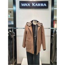 [막스카라] [W몰 ] 울 후드 탈부착 코트 M04MWJ015ME