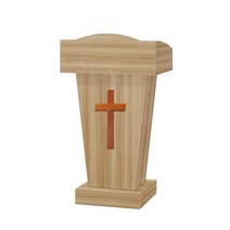 교회 강대상 스피치테이블 회의실 예배상 연설대, 마호가니 컬러