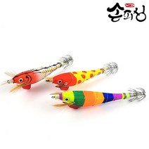 와이어 삼봉 에기 제주 심해 갑오징어 무늬오징어 한치 쭈꾸미 채비 생미끼 애기, 옐로땡땡이