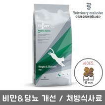[트로벳] 처방식사료 고양이 WRD(비만/당뇨) 5.21kg, 단품, 단품