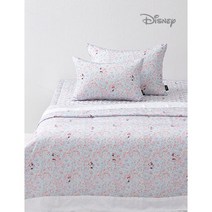 [레노마홈]디즈니 [DISNEY -mickey] 미니꽃 인견 홑이불S(핑크), 홑이불 SS