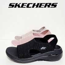 스케쳐스 고워크아치핏 여성 샌들 아치가 무너짐 방지에 도움 / 울트라 고 쿠션 & Arch fit 인솔 적용 원판으로 짜여진 갑피 탄력있는 뒷금치 밴딩으로 신고 벗기 편함 제공