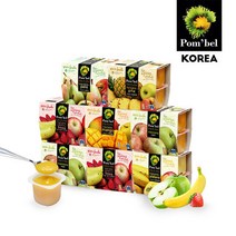 폼벨퓨레 과일퓨레 8팩 (100g 32개), 맛:사과바나나-8팩