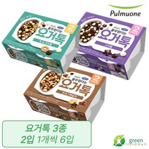 풀무원 요거톡 3종 초코볼 2입 + 초코그래놀라 2입+ 스타볼 2입 총 6개입, 1개, 130mg