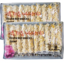 빵가루 새우튀김300g10미2팩, 300g, 2개