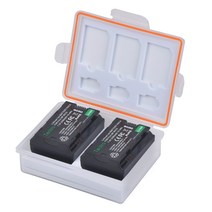 [후지배터리보관] [기타촬영용품]Fujifilm GFX 2280 S X-T4 NP-W235 카메라 용 배터리 보관 상자가있는 100 mAh VG-XT4 충, 2 battery 1 box