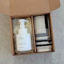 생활공작소 핸드워시 + 송월주방타올 30세트 (개당 7700원) 결혼식 개업 돌잔치 승진 손세정제 돌답례품, 2) 아이블리 (30개)