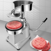 업소용 패티성형기 수제버거 떡갈비만들기 프레스기계, 직경 15cm