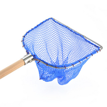 나무 뜰채 횟집 어망 생선 횟감 건지기 건지게 업소용 영업용 횟집 일식집 낚시, 소(27.5x23.5cm)