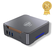 한뼘 컴퓨터 미니 PC 사무용 가정용 주식용 소형 피씨 초미니 데스크탑 올인원 본체, 8GB, 256GB