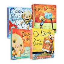 (영어원서) A Diaper David Book 시리즈 보드북 4종 세트