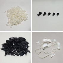 PVC새들 케이블클램프 전선고정 케이블정리 2N 3N 4N 5N 6N 7N 8N 9N 10N 11N 12N 14N 16N 18N 24N 1000개/1팩, 화이트, 11N(500개), 1개