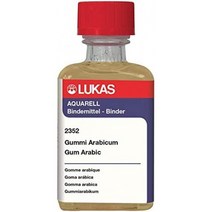 LUKAS Aquarell 수채화 미디엄 (50 ml) – 아라비아 고무 병 – 접착제 페인트용 수채화 바인더 : 예술 및, 단일옵션